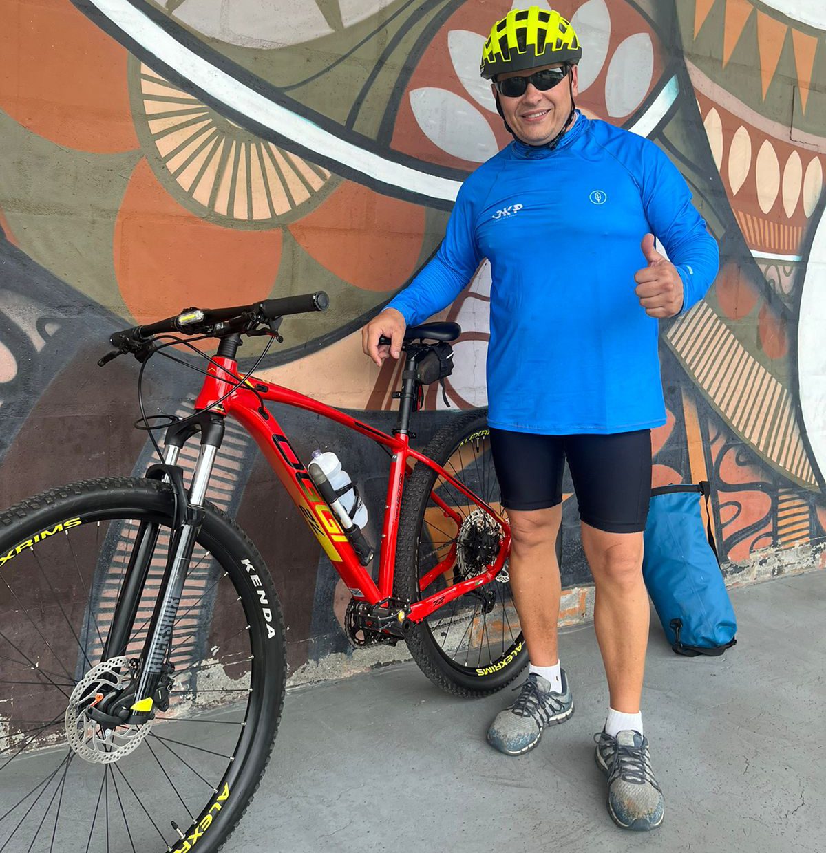 Capa de Chegada do Camimho da Fé em Aparecida