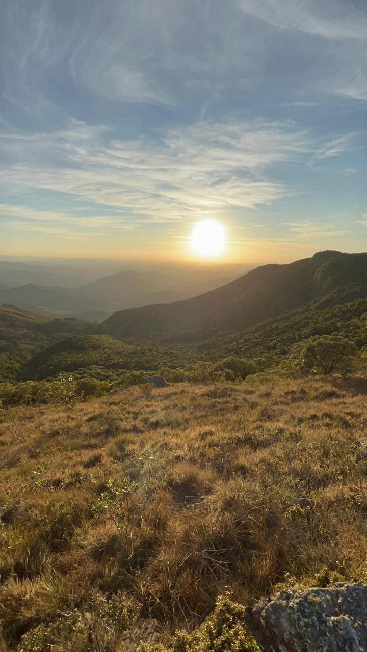 Vista do por do sol